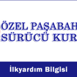 ilkyardım bilgisi, paşabahçe sürücü kursu,